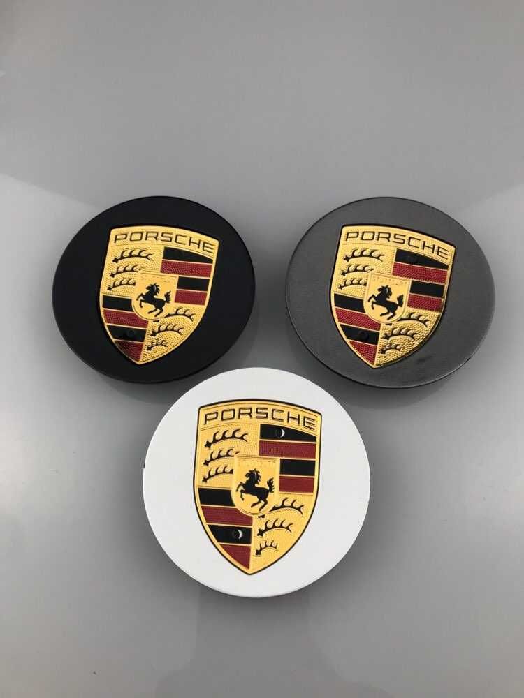 4x Dekielki PORSCHE Panamera CAYENNE Taycan 75mm/76mm 7L560114