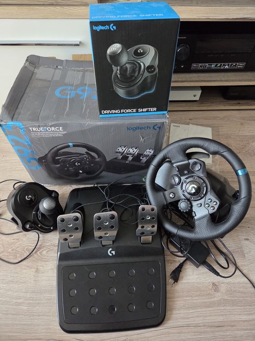 Jak Nowy zestaw kierownica logittech G923 + Shifter