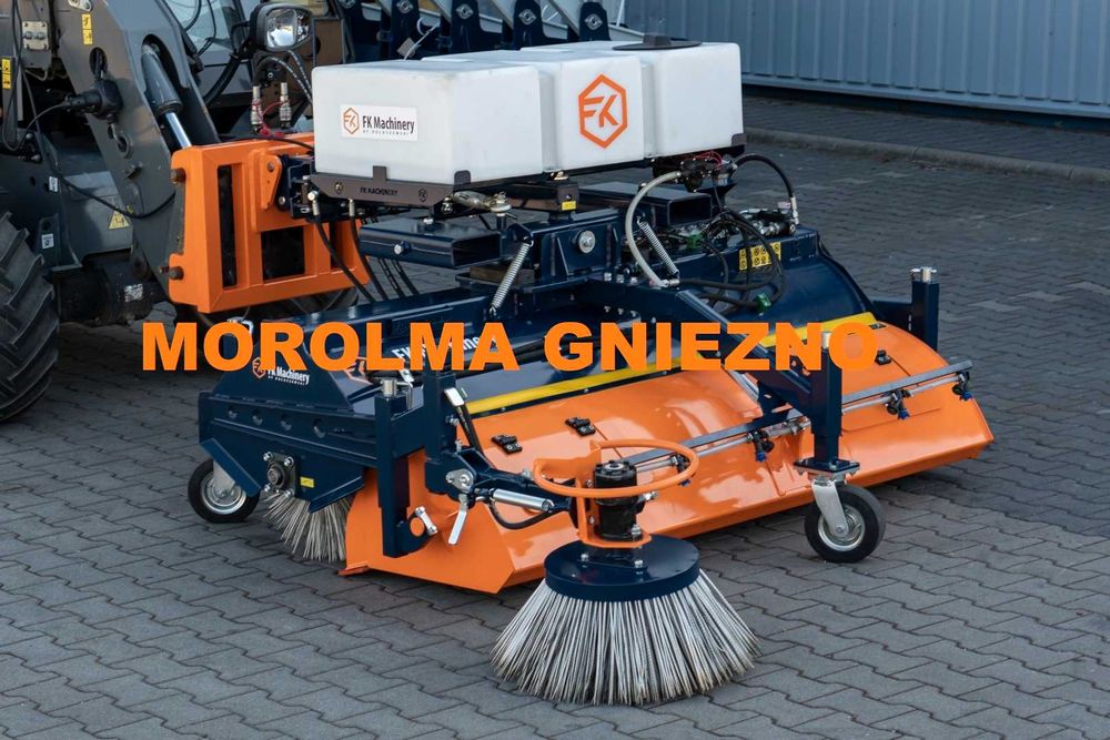 Zamiatarka szczotka do placów,magazynów,dróg FK MACHINERY/TALEX