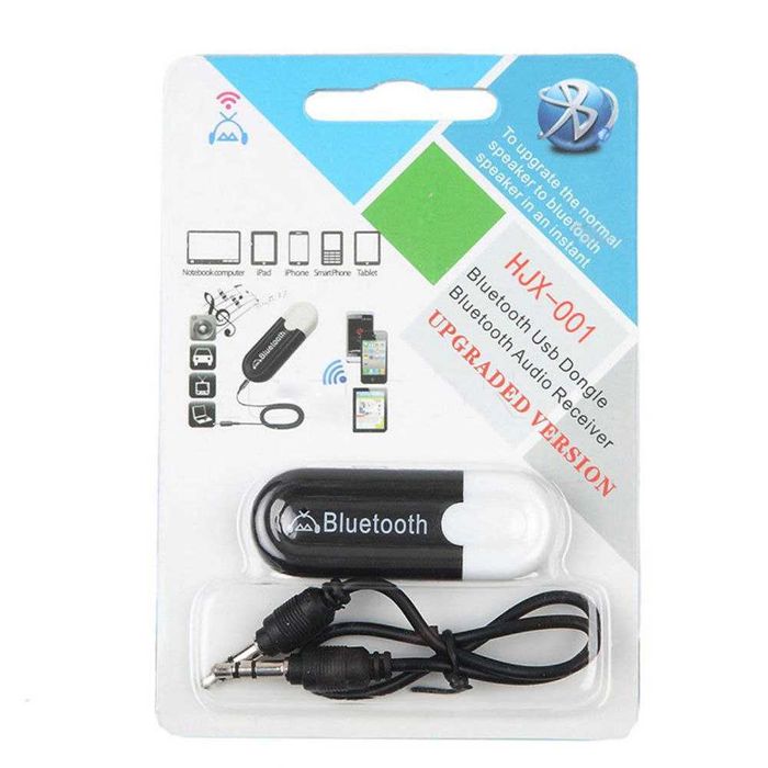 Bluetooth USB-адаптер с AUX-кабелем для авто и колонок