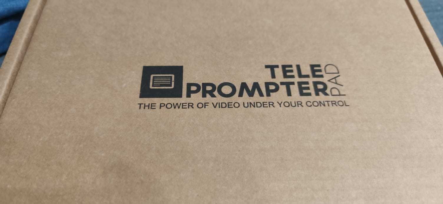 Teleprompter 10" - do telefonu albo aparatu. Działa z tabletem 10"