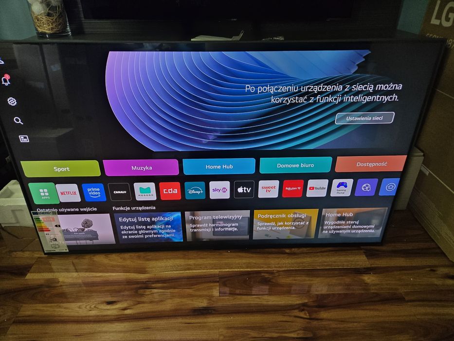 Telewizor 55" LG 55QNED87T6B LED 120Hz 4K UHD HDR10 WebOS