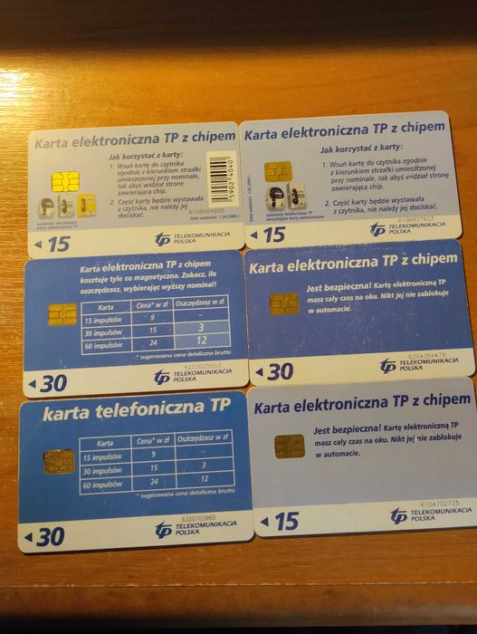 Karty telefoniczne TP