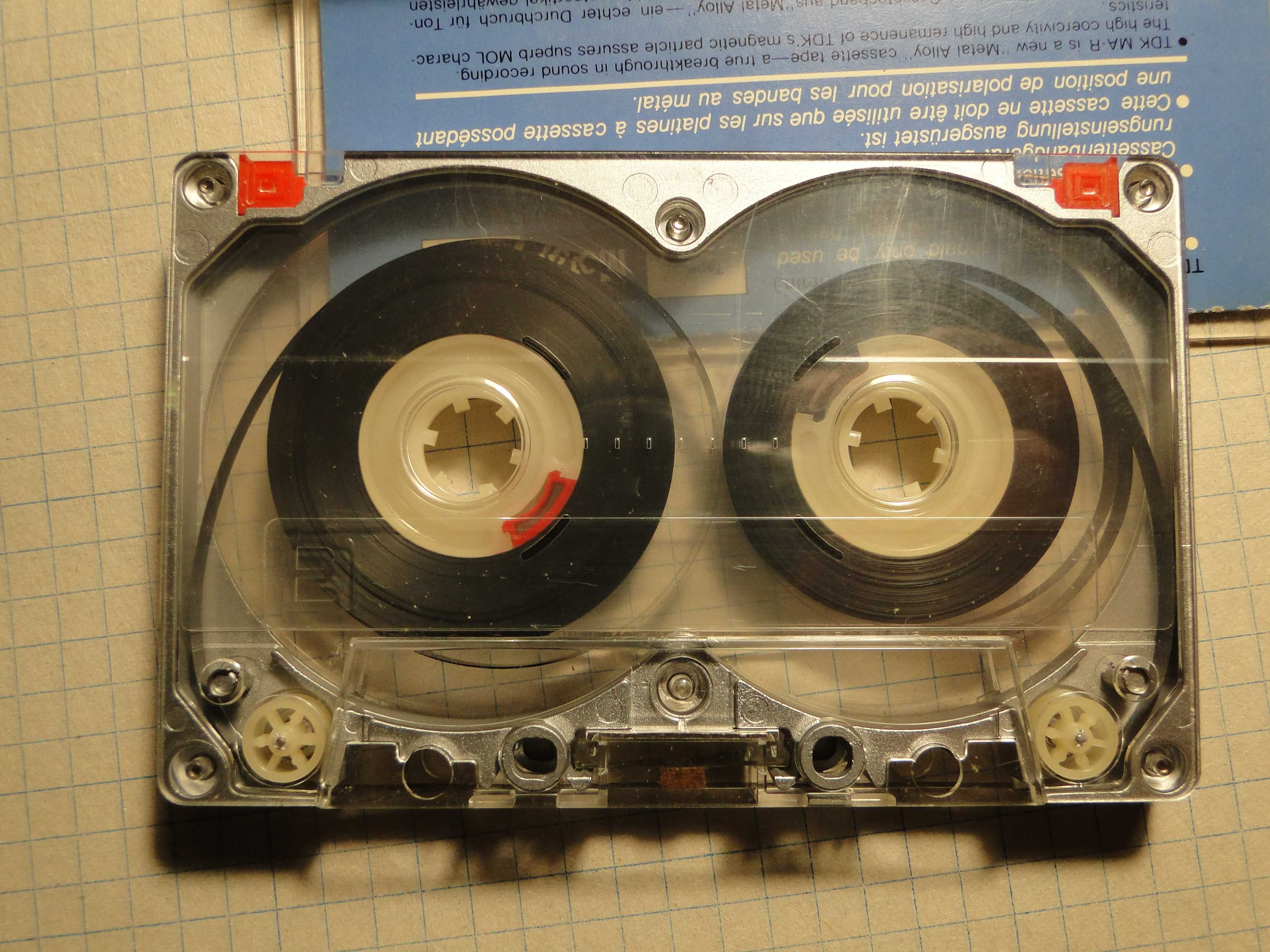 Аудиокассета Металлическая TDK MA-R C90