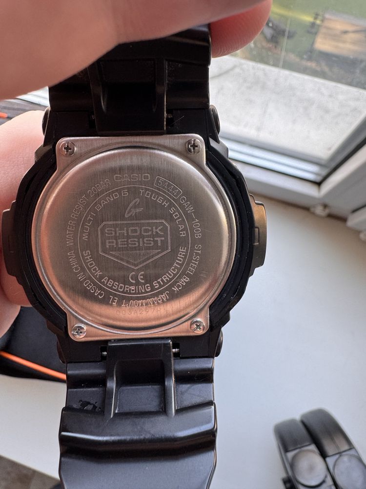 Часы casio G-SHOCK  GAW-100B-1AER