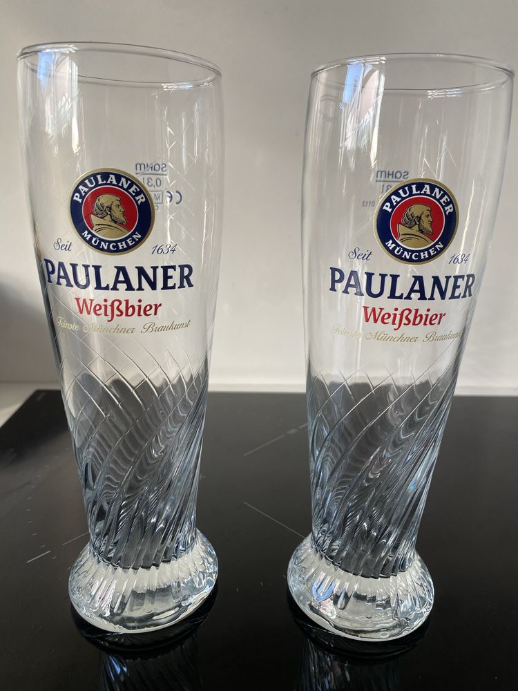 Dois copos PAULANER 0,30cl