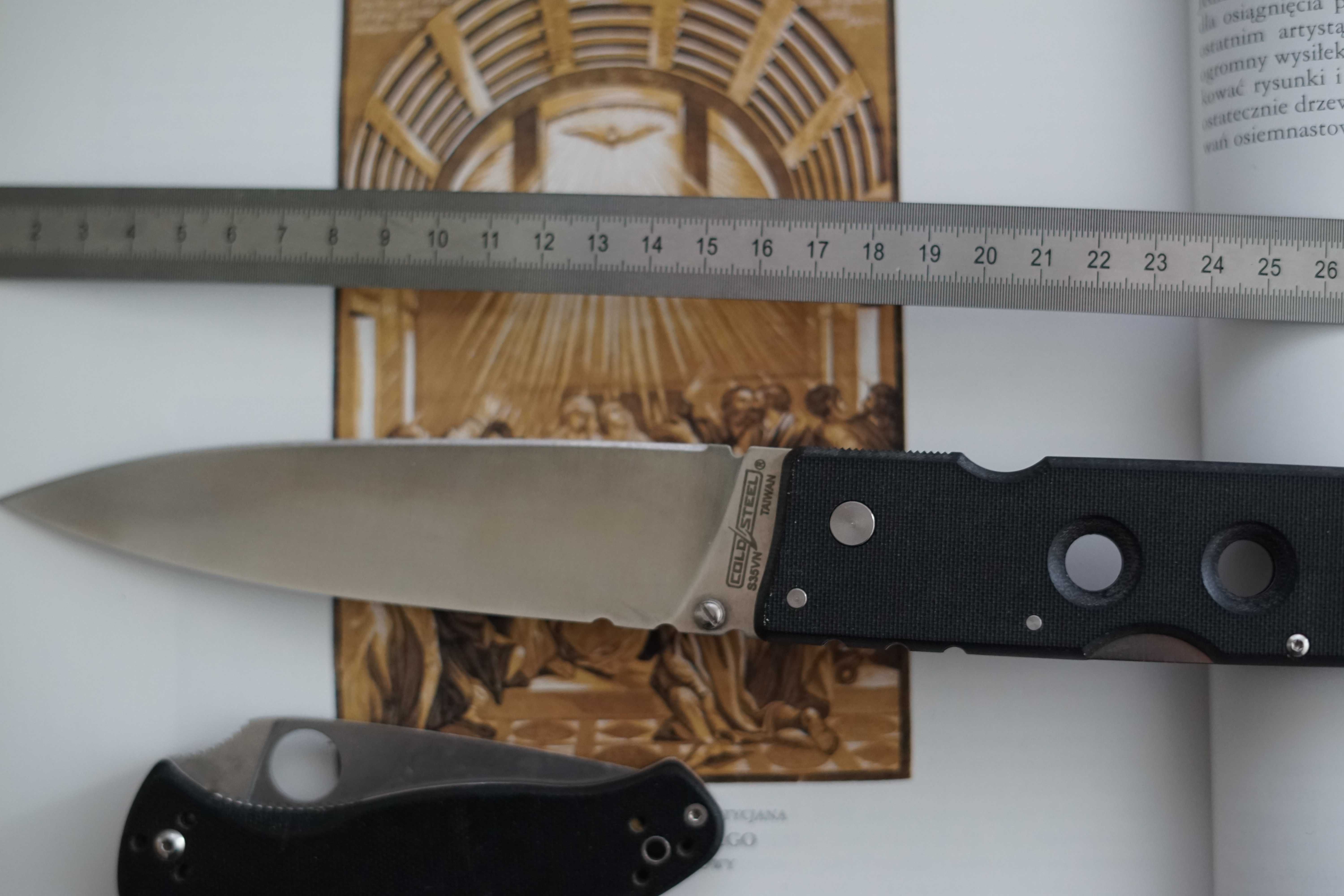 Nóż cold steel hold out 6" - S35VN - składany miecz