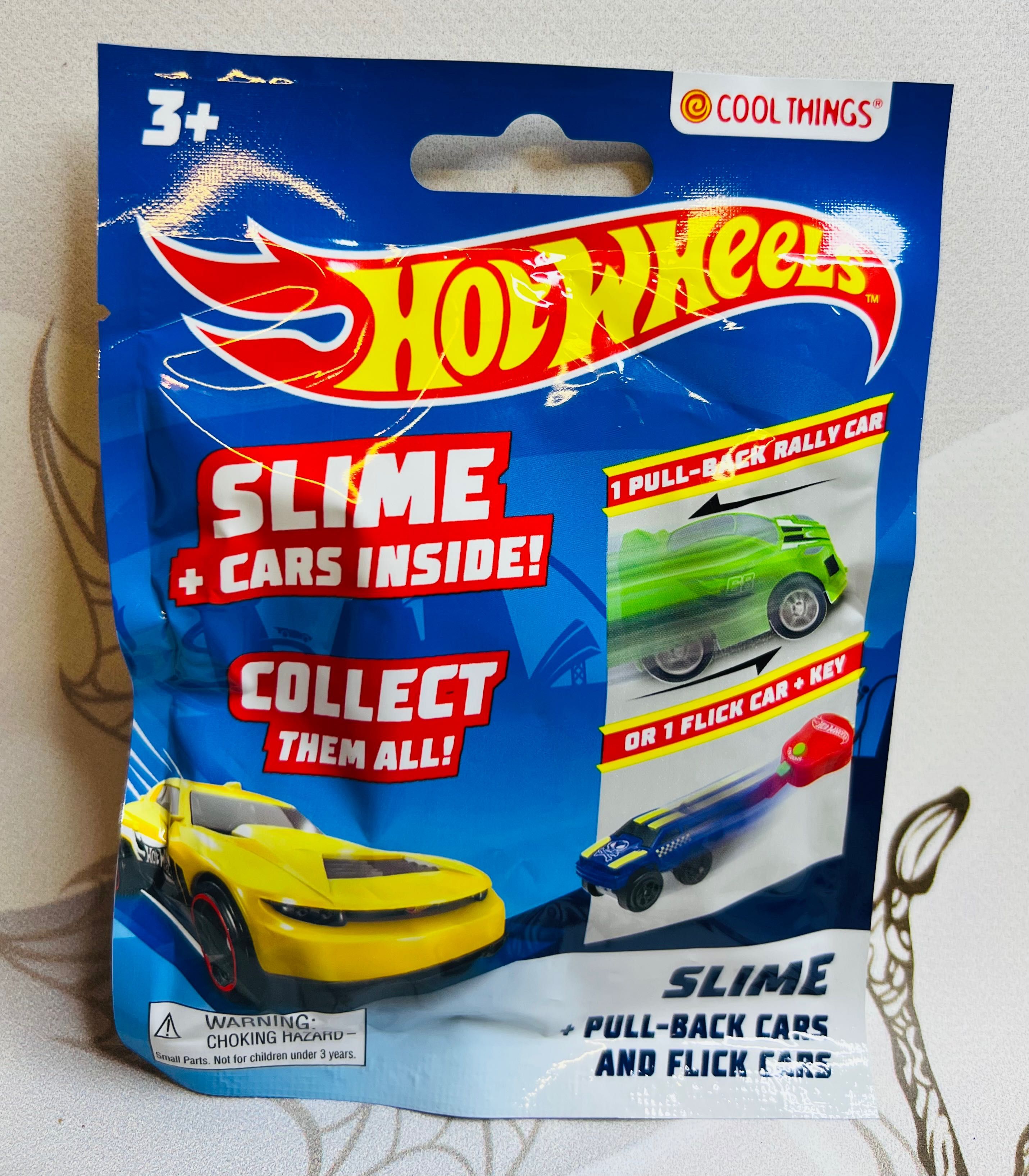 Машинка Hot Wheels Slime зі слаймом