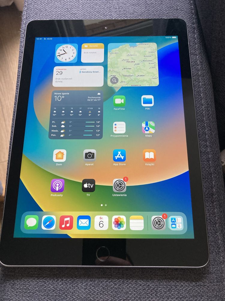 Ipad 6 generacji 128 gb model MR722FD/A