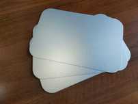 Podklad pod ciasto 20cmx30cm srebrne 400szt