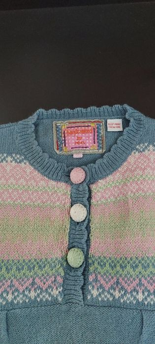 NEXT Dzianinowa sukienka tunika Rozm. 3 - 4 lata