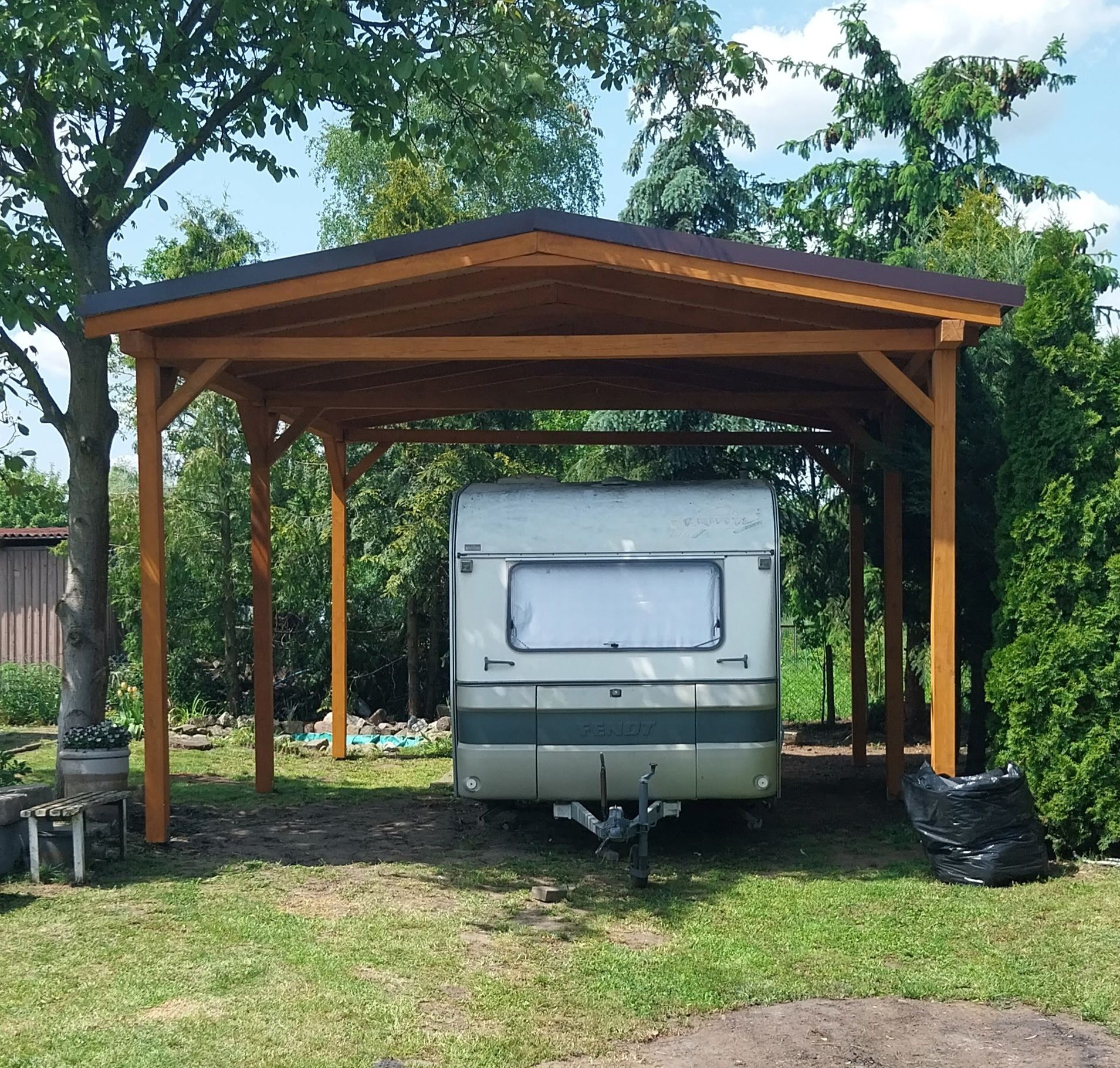 Wiata carport zadaszenie