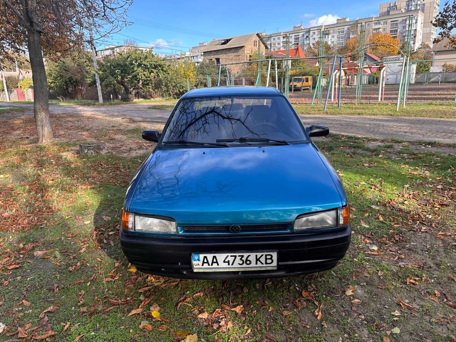 Mazda 323 расход 7л/100км