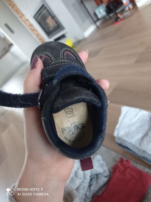 Trzewiki chłopięce Primigi 19 skórzane na rzepy