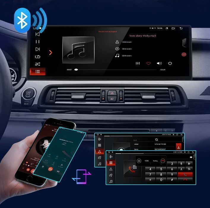 Radio Nawigacja Android 14,9" do BMW F10 i F11, 4 GB, 64 GB