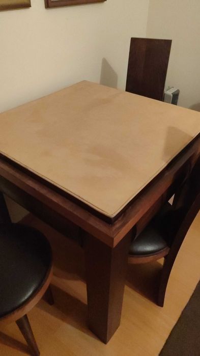 Mesa de jogo dupla face