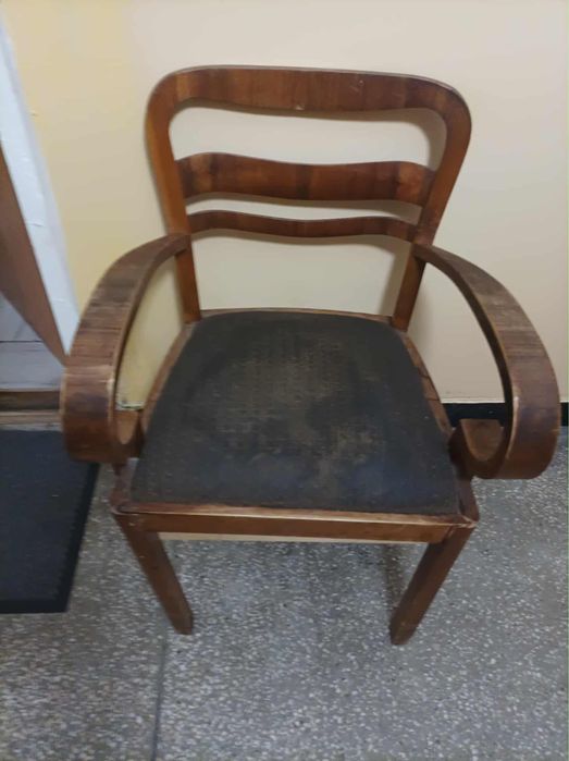 Krzeslo stare Art-deco