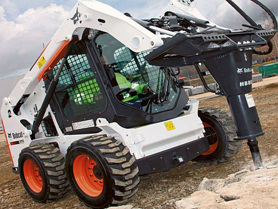 Оренда Bobcat Бобкат Бобкет мінінавантажувач Ямобур Каток екскаватор