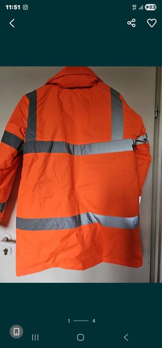 Kurtka odblaskowa, rozmiar S