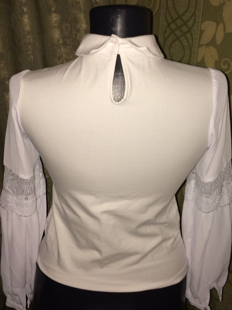 Блуза белая на рост 146см