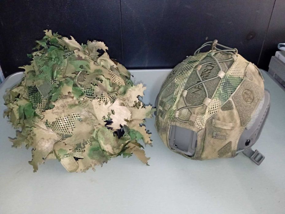 Capacete FAST e Coberturas Airsoft