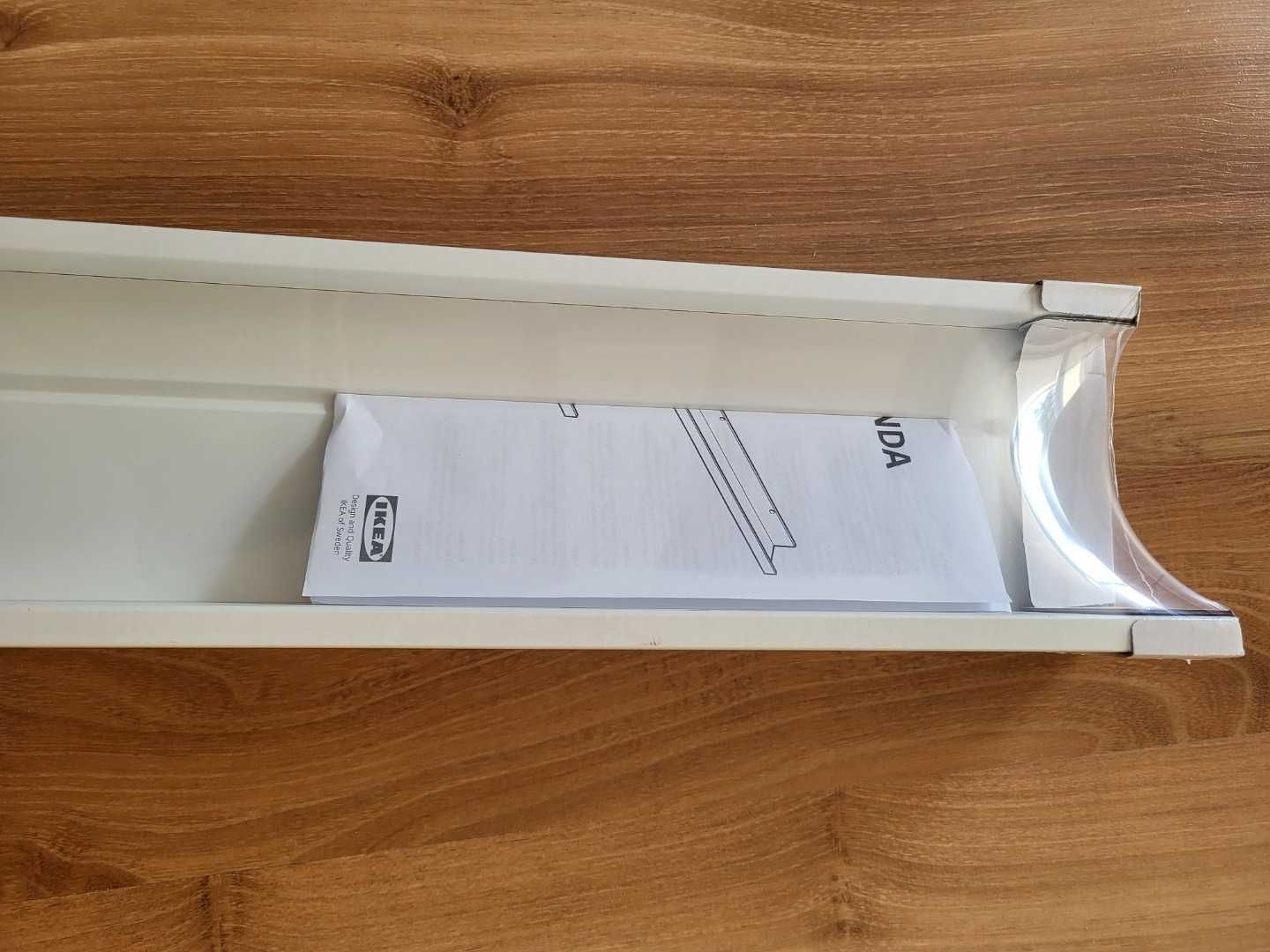 półka na zdjęcia, Ikea, biała, 115 cm, nowa