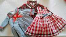 Conjunto 3 vestidos criança