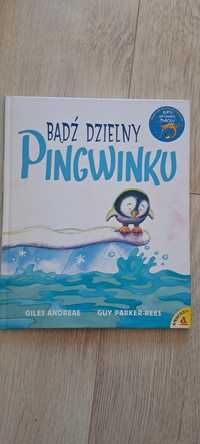 Bądź dzielny pingwinku, książka dla dzieci,.wyd. AMBEREK