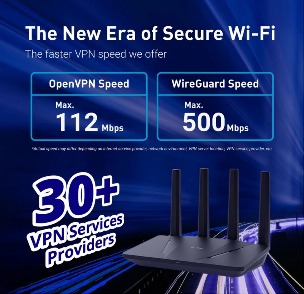 GL.iNet Flint GL-AX1800 - моний дводіапазонний гігабітний WiFi