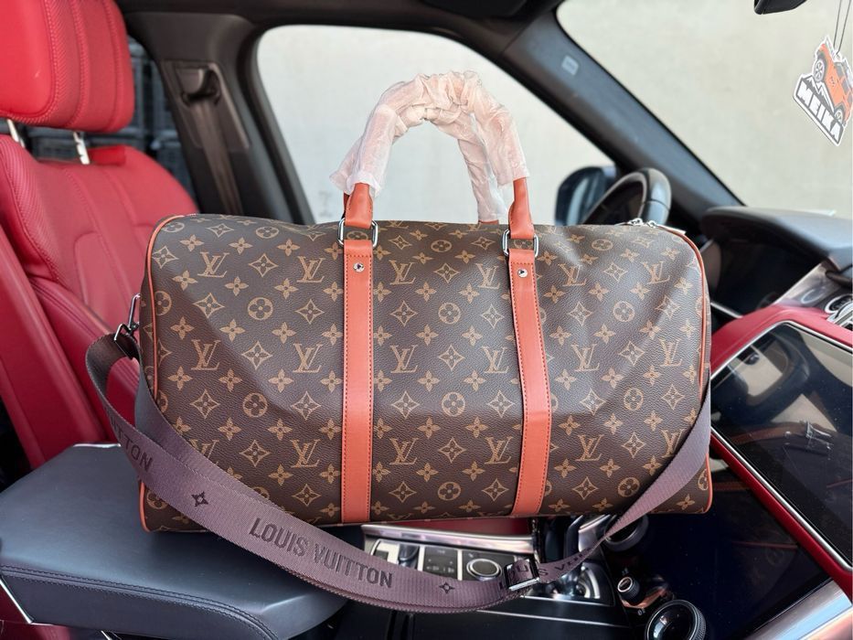 Сумка Louis Vuitton keepall дорожная мужская унисекс ручная