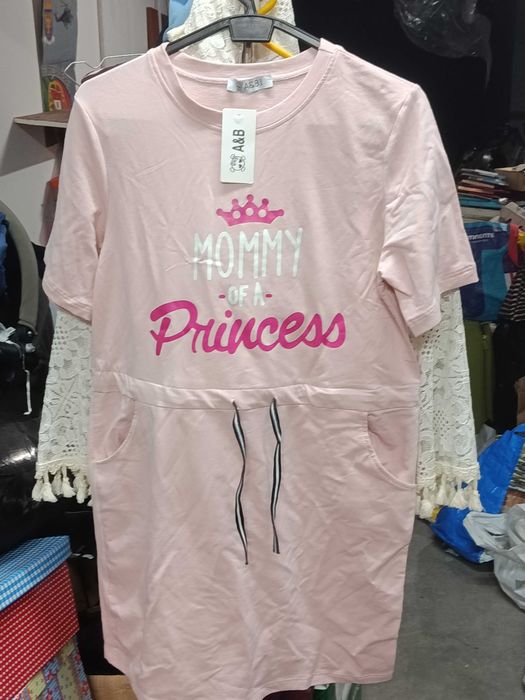 Vestido pandam mãe e filha