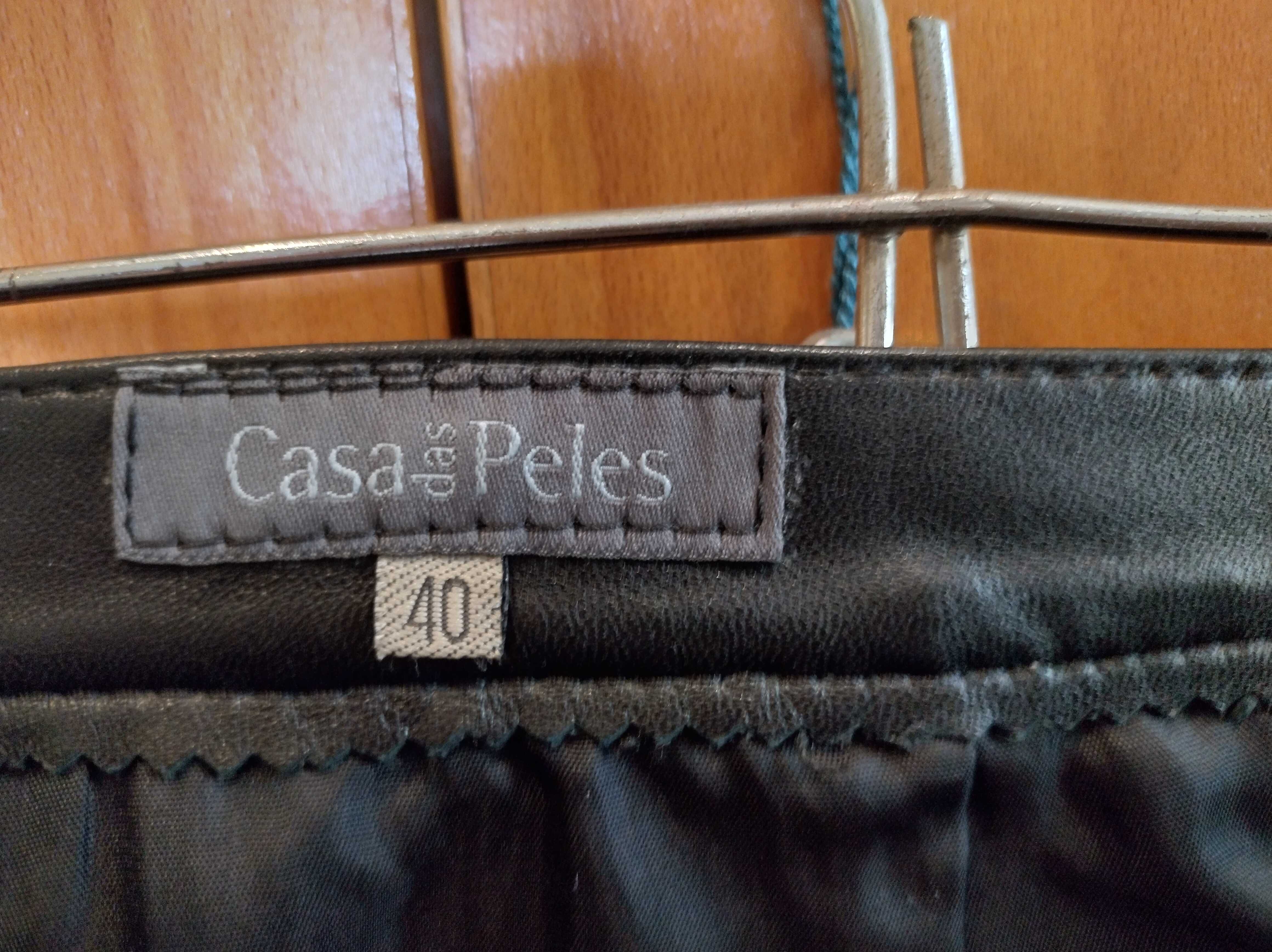 Saia de Pele Genuína da Casa das Peles