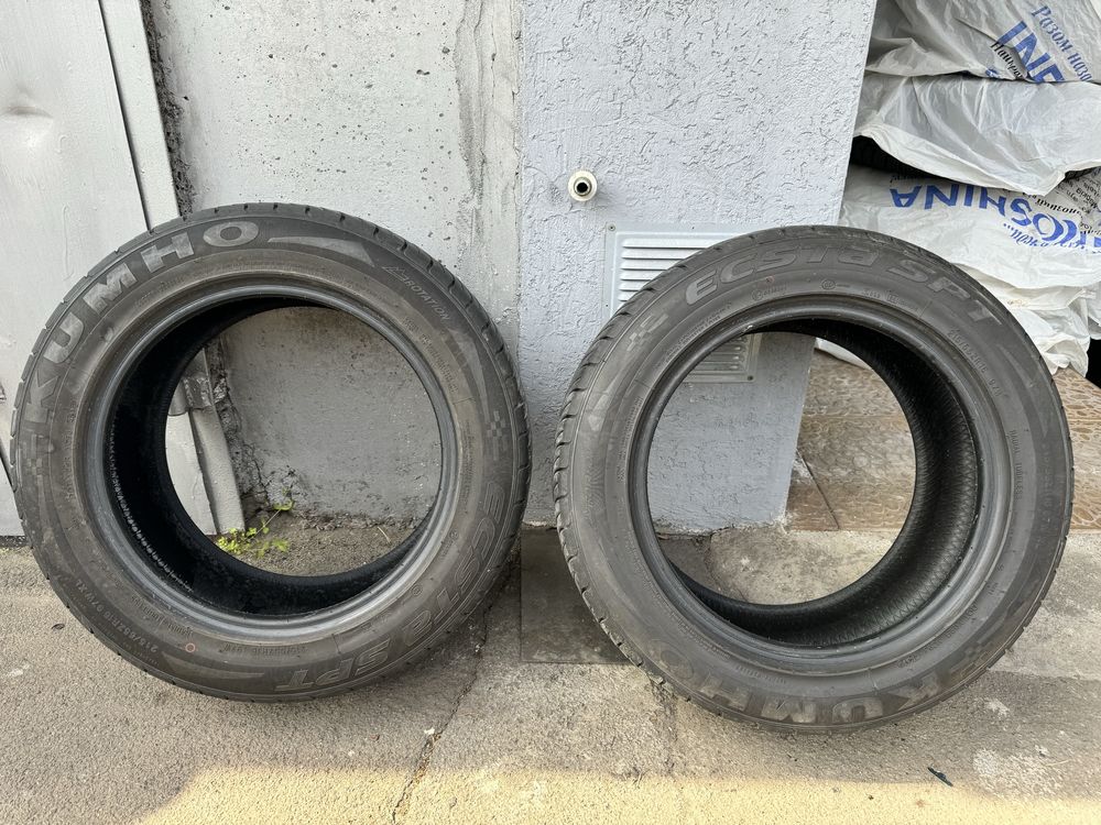 Пара летней резины Kumho Ecsta SPT 215/55 R16