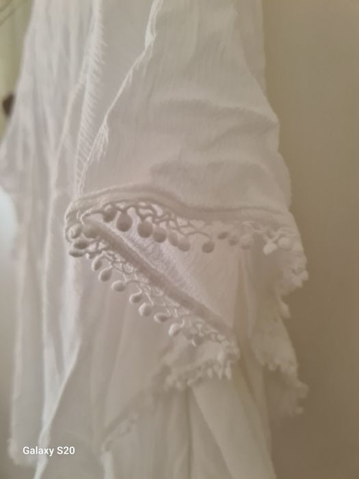 Blusa branca pouco usada marca Salsa