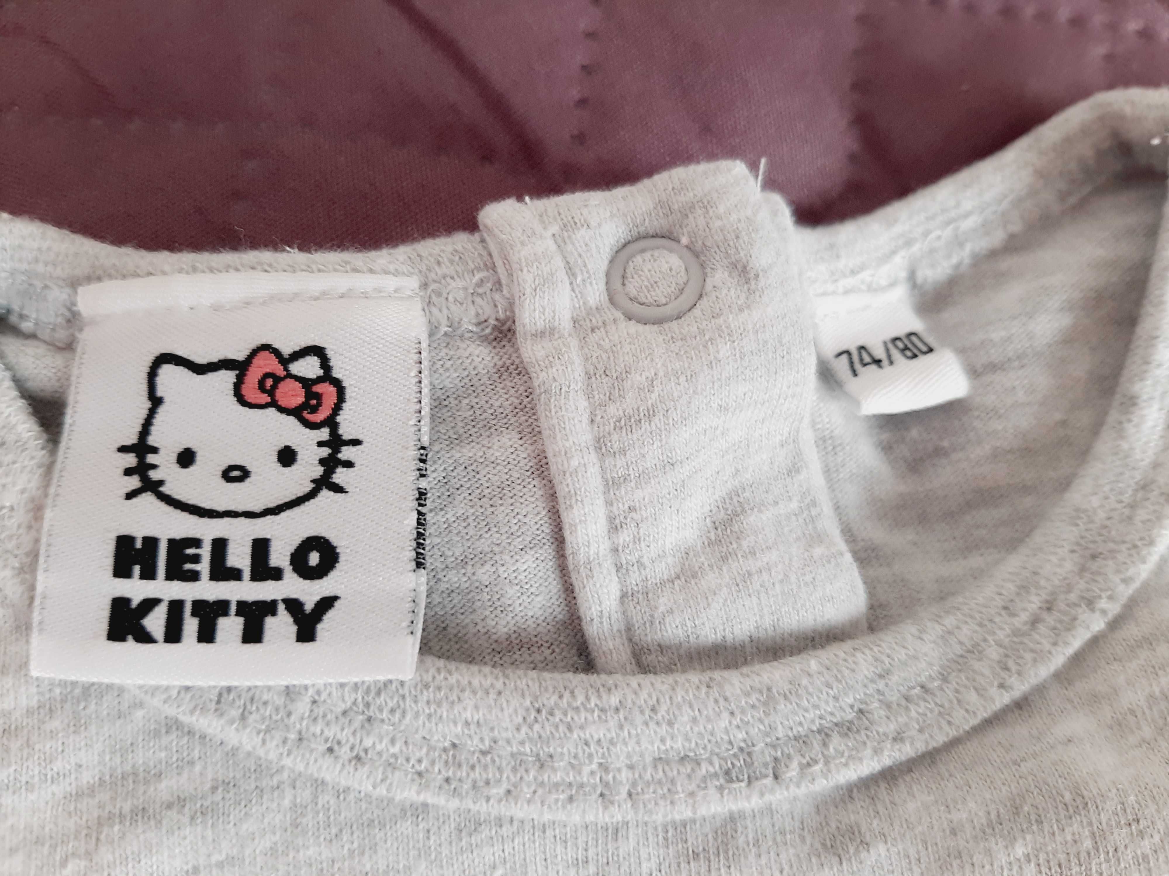 Hello kitty детская кофта, лонгслив