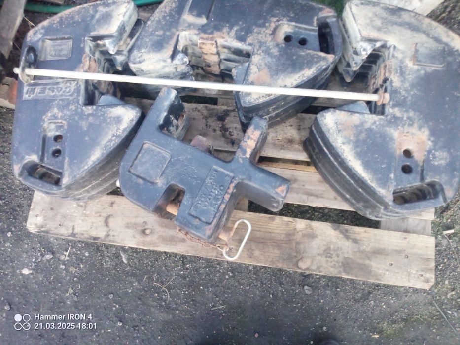 Balast,obciążniki do case mx i mc cormick