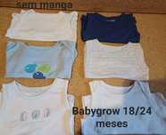 Conjunto de bodys 18/24 meses, bebé