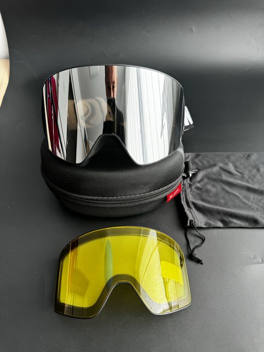 Очки окуляри маска комплект лижні гірськолижні