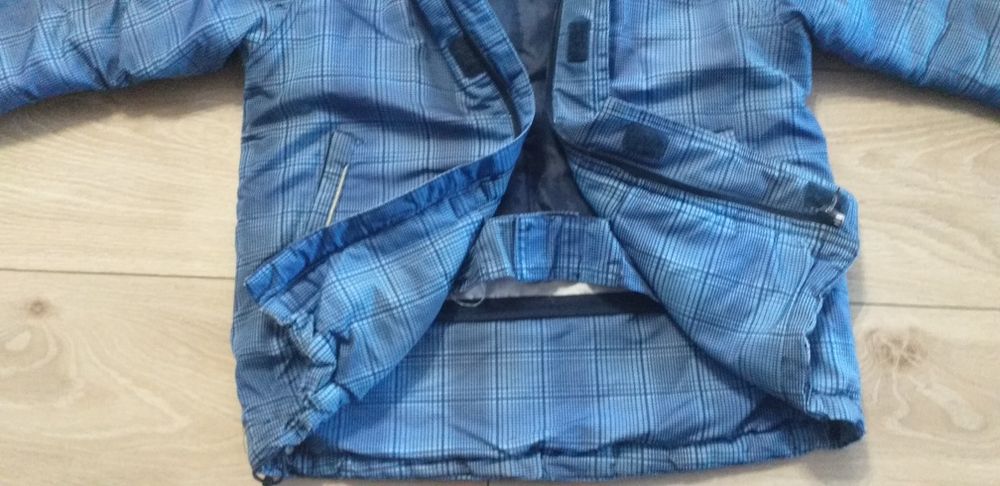 Kurtka zimowa z kapturem, kurtka 116-122