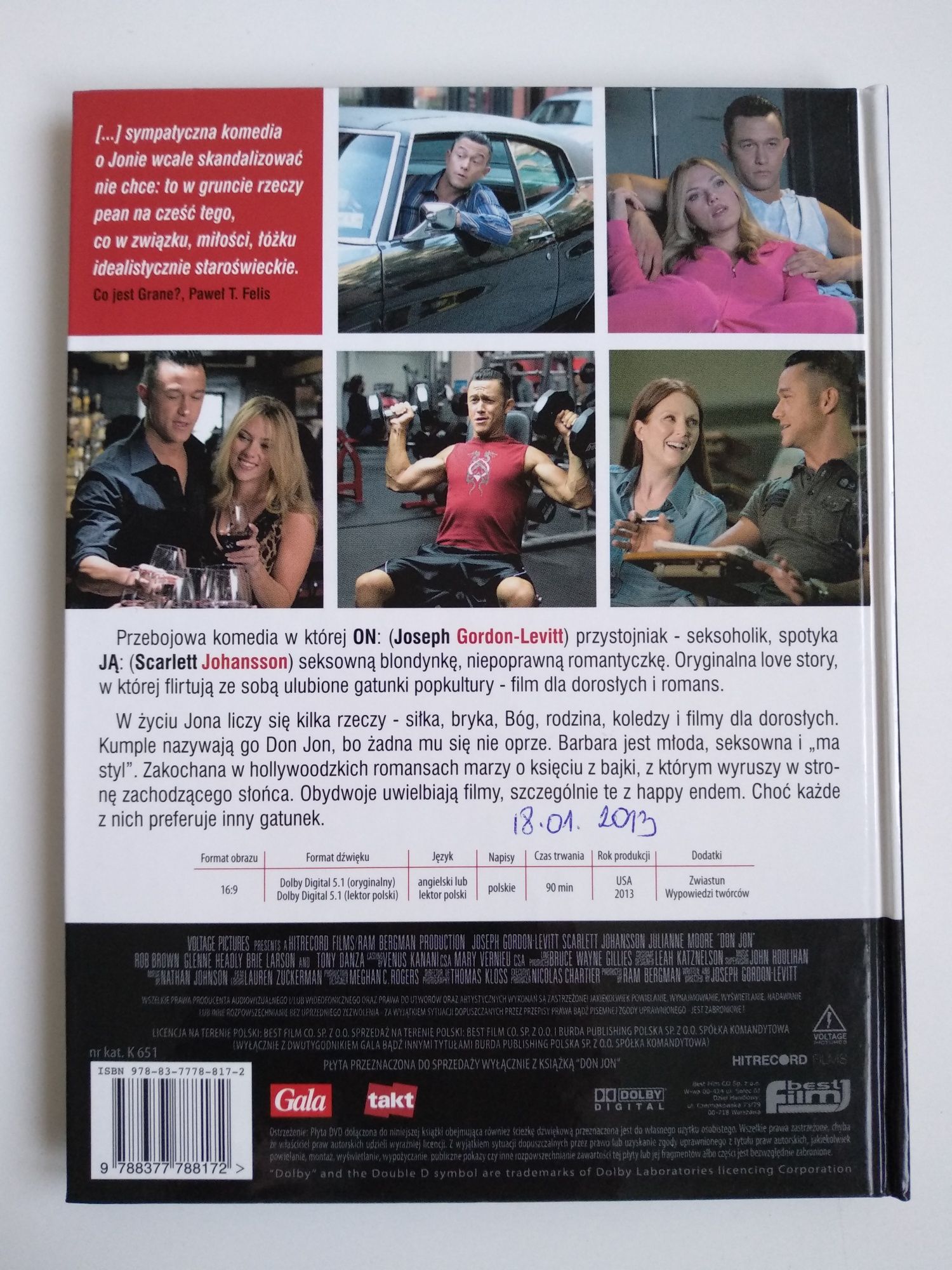 Don Jon - wyst. Scarlett Johansson, Julianne Moore