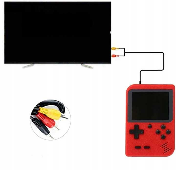 GAMEBOY przenośna MINI KONSOLA retro 400 GIER  gra Anbertic