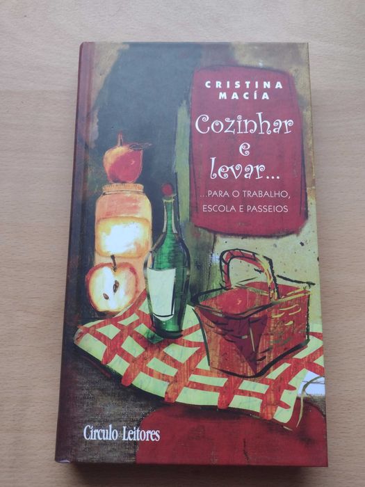 Livros "Cozinhar para si mesmo" e "Cozinhar e levar..."