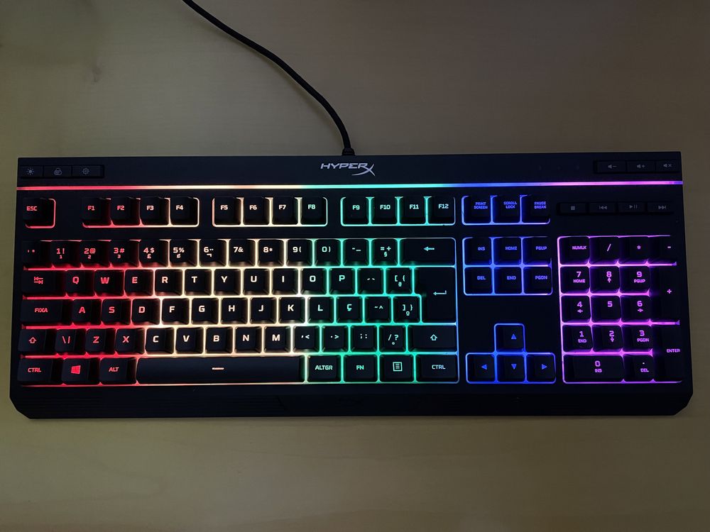 Teclado HyperX Allow Core RGB