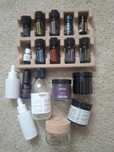 Szklane opakowania po Kosmetykach olejkach doterra phlov fuemo say hi