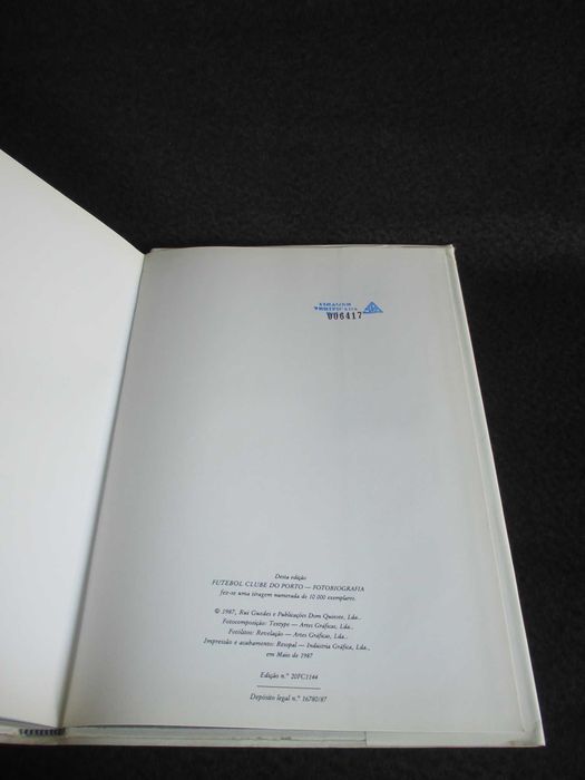 Livro Futebol Clube do Porto Fotobiografia Rui Guedes Autografado