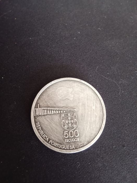 Moeda de 500 escudos de 1999 república Portuguesa.
Vendo pela me