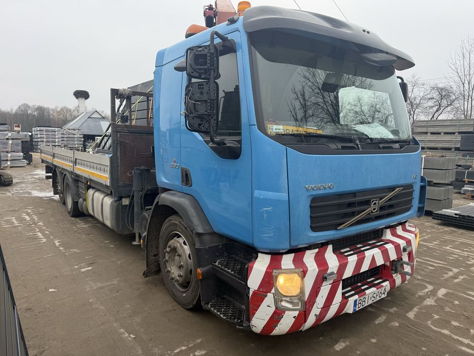 Volvo fe280 skrzynia + dzwig  HDS HMF (hiab palfinger ) na export