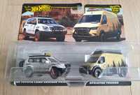 2 Pack -  Toyota Prado І Mersedes Sprinter hot wheels