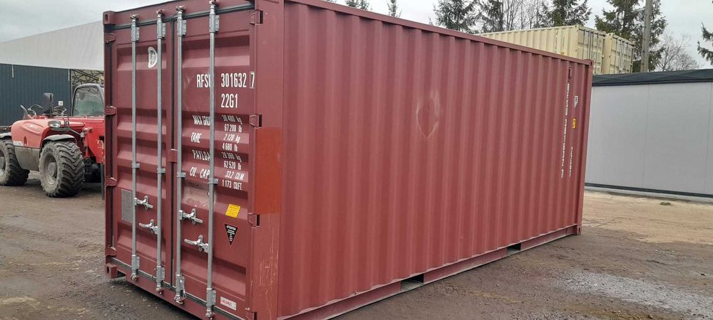 Kontener morski magazynowy 20'DC Prawie nowy