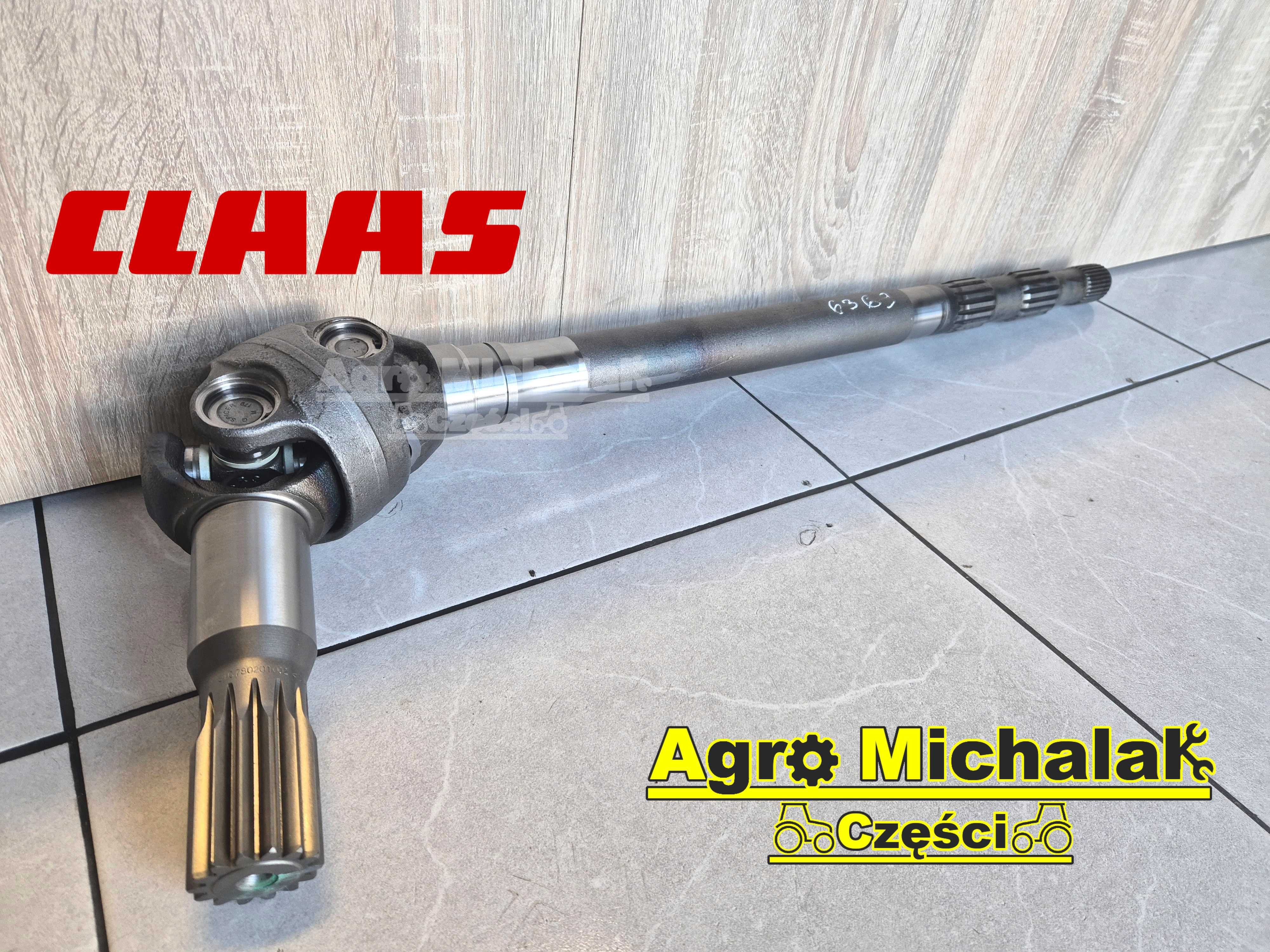 Wał kardana most Claas Scorpion 9040, 7040, 7045, 6030, 6040, 7030